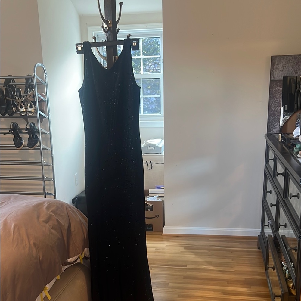 Elegant Black Evening Gown